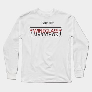 guthrie wineglass marathon Long Sleeve T-Shirt